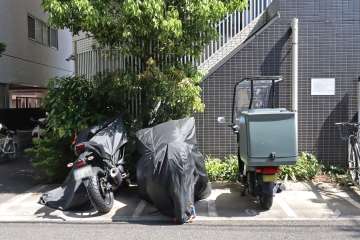 バイク置場
