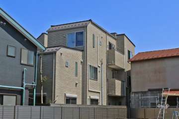 リムテラス下目黒の外観(北西側)