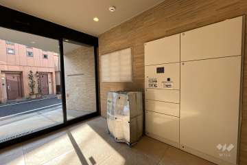 共用ポストと宅配ボックス