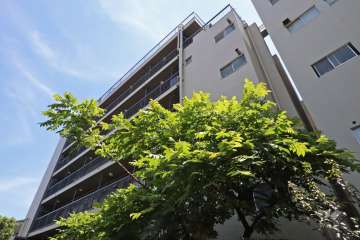 祐天寺コーポの外観（北側から）