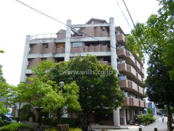 ヴェールメゾン昆陽池公園の外観（西側から）