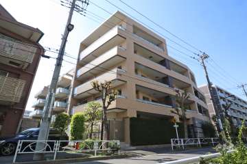 ドレッセ碑文谷の外観(南東側から)