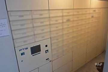 共用ポストと宅配ボックス