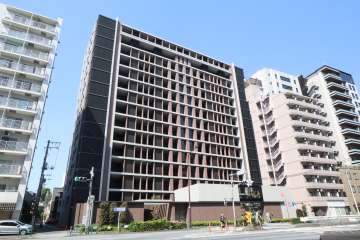 シティハウス中目黒レジデンス外観(東側から)