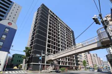 シティハウス中目黒テラスの外観(東側から)