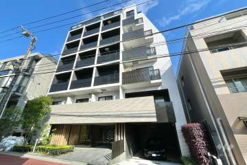 ズーム目黒不動前の外観（南東側から）