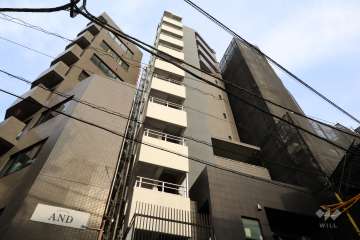 アジールコフレ中目黒の外観(北西側から)