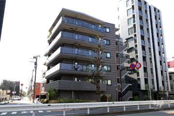 プロスタイル学芸大学の外観(北東側から)