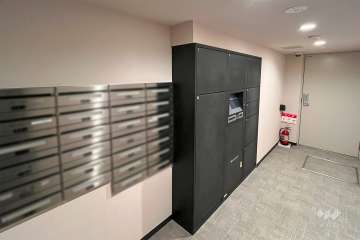 宅配ボックスと共用ポスト　