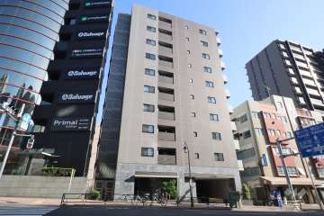 ルジェンテ目黒の外観(北東側から)　