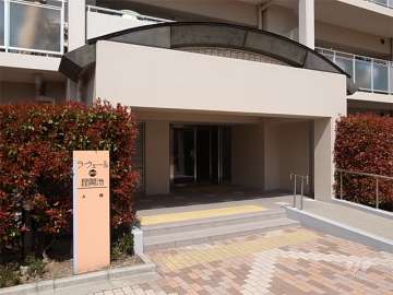 A棟のエントランス