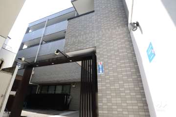 ラ・アトレ目黒通リの外観(南側から)