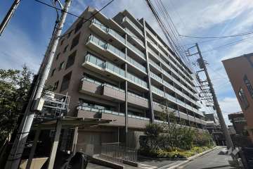 ザパークハウスアーバンス目黒平町の外観（北西側から）