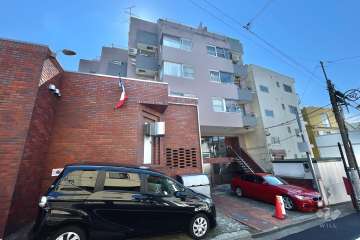 自由が丘メープルの外観（西側から）