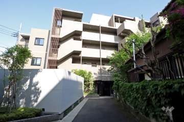 敷地西側の出入口