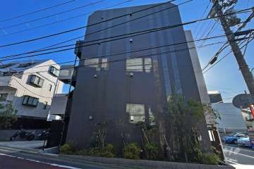 アクサス目黒祐天寺の外観（西側から）