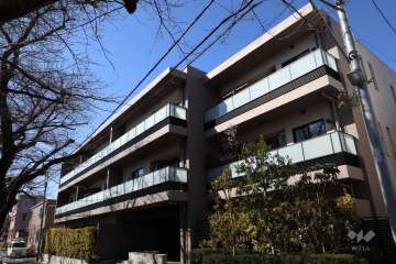 ガーデンパレス自由が丘の外観（南東側から）