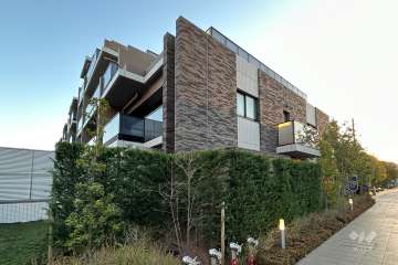 シティハウス下目黒の外観(北東側から)