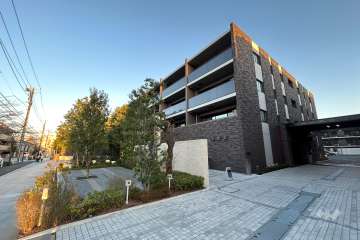 シティハウス下目黒の外観(北西側から)