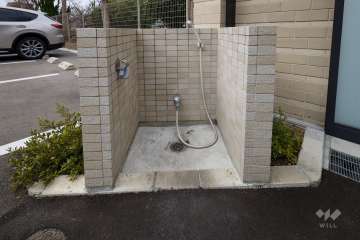 ペット足洗い場