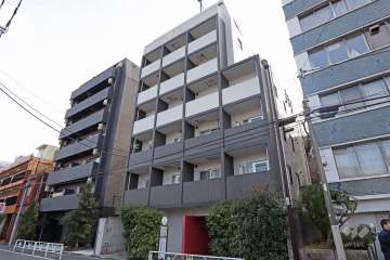 パティーナ代々木公園の外観（北西側から）