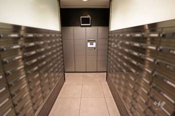 共用ポストと宅配ボックス