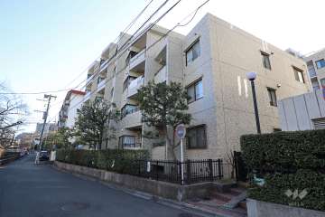 パレ二子玉川の外観(北東側から)