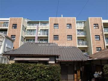 パレ塚口北　宮の杜の外観（南側から）