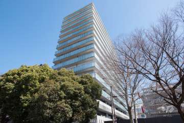 オープンレジデンシア葵フォレストの外観（南西側から）