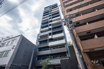 プレサンス大須観音ディオの外観(北東側から)
