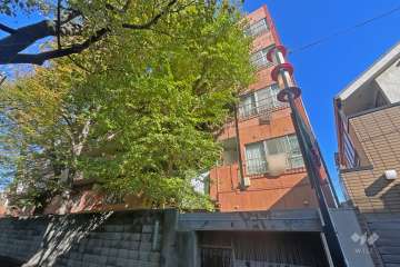 ダイホープラザ千歳烏山Ａ棟の外観（北東側から）