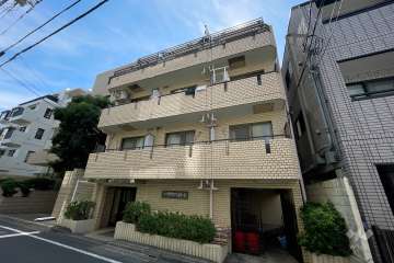 ハイタウン自由が丘の外観（北西側から）