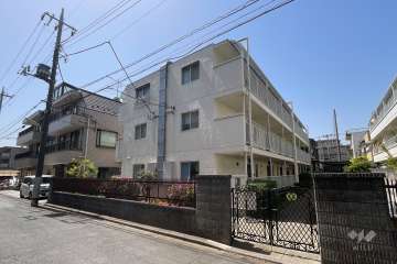 玉堤コーポＢ棟の外観（北東側から）