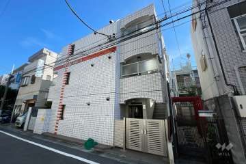 ハイシティ自由が丘の外観（北西側から）　