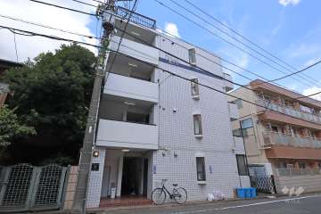 ハイシティ祐天寺の外観（南西側から）