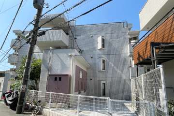 トップ二子玉川第2の外観（北側から）