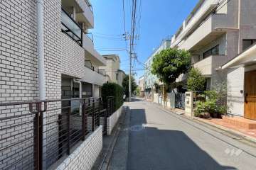 敷地前面東側道路