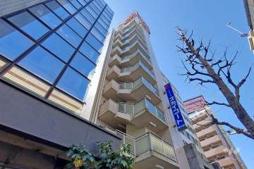 スカイコート明大前第２の外観(北東から)