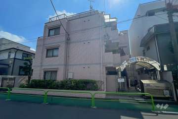 ロワール駒沢の外観（北西側から）