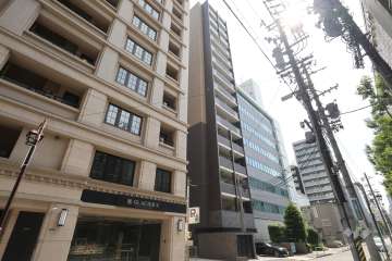 プレサンスロジェ丸の内PRIME　CASAの外観（北東側から）