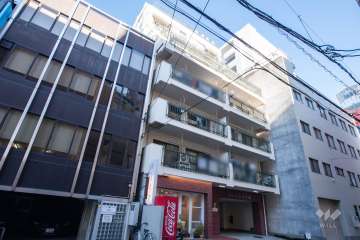 クレイドル千種の外観（南西側から）