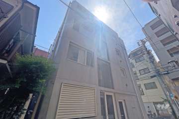 ルーデンス荏原中延の外観（北西側から）