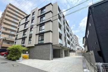 プレディア住吉甲南町の外観（南西側から）