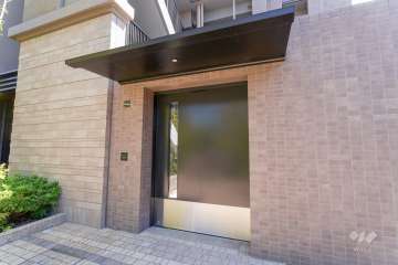 駐輪場の出入り口