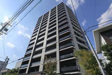 グランクレア橦木町の外観（南東側から）