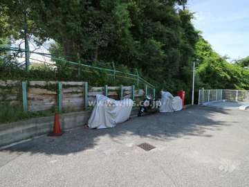 バイク置場（平成28年6月撮影）