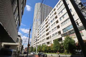 高輪ザレジデンス外観(南東側から)