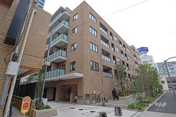 ザ・パークハウス三田ガーデンの外観（レジデンス棟/東側から）