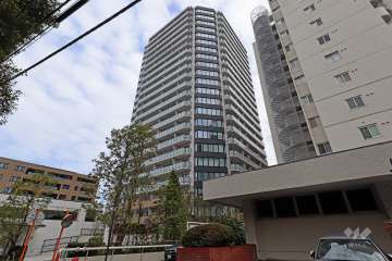 ザ・パークハウス三田ガーデンの外観（レジデンス棟/北側から）