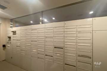 共用ポストと宅配ボックス